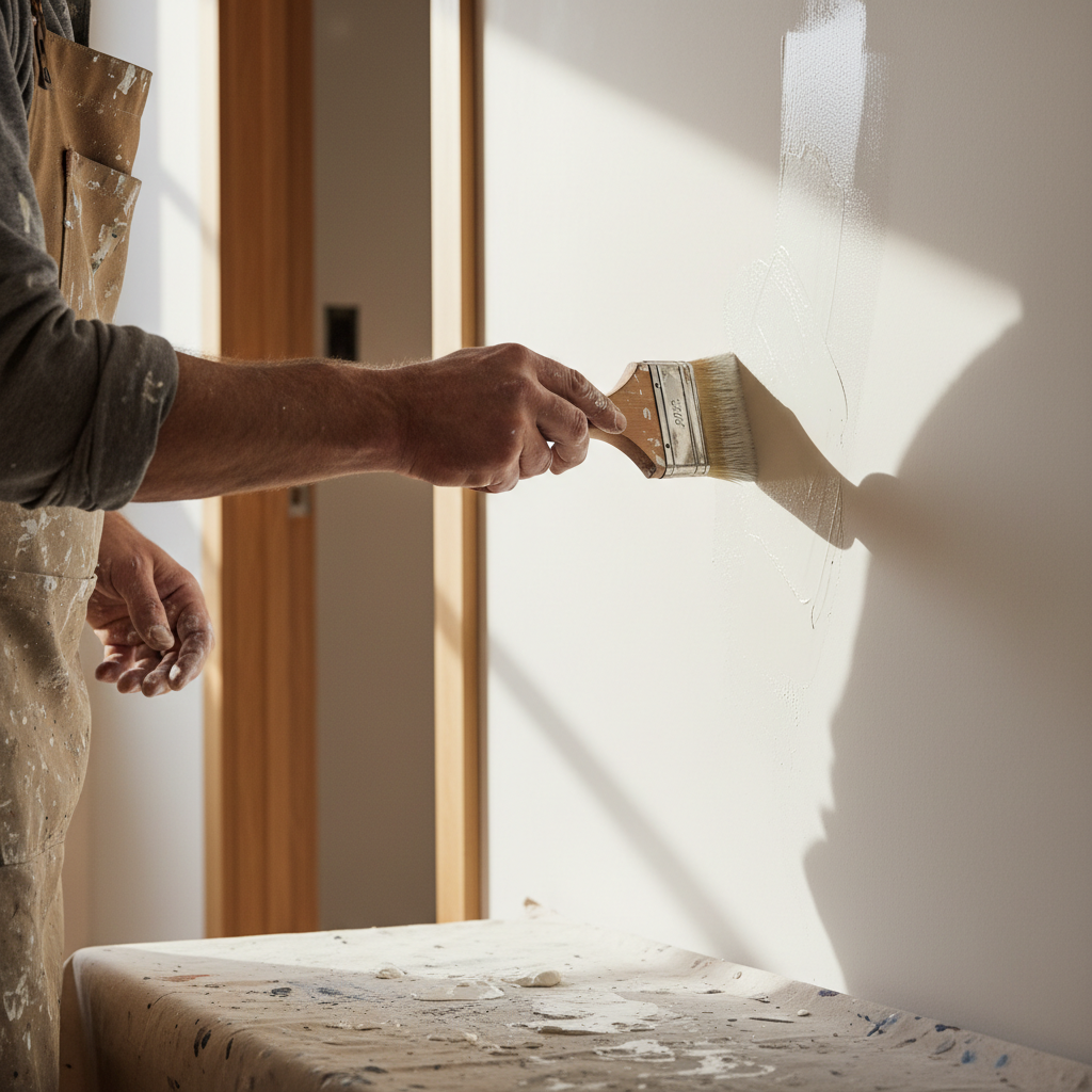painter working