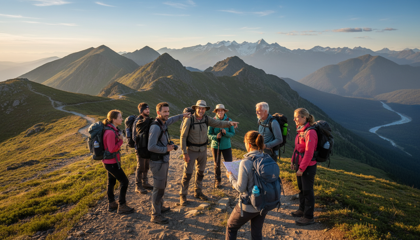 hiking tour