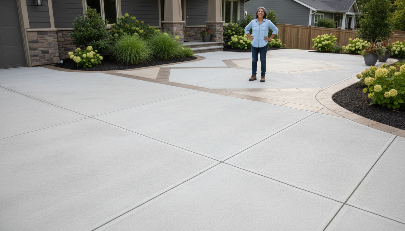custom driveway design