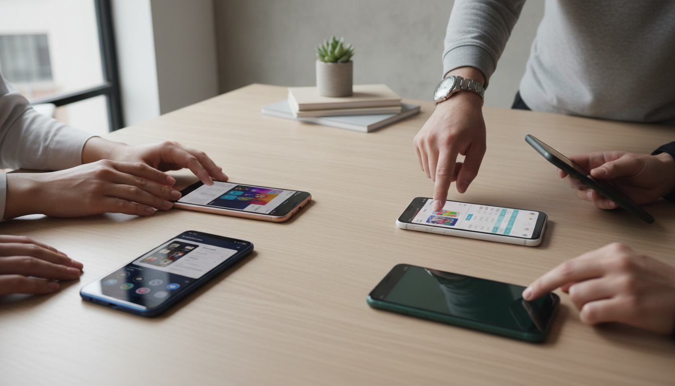 choosing smartphone