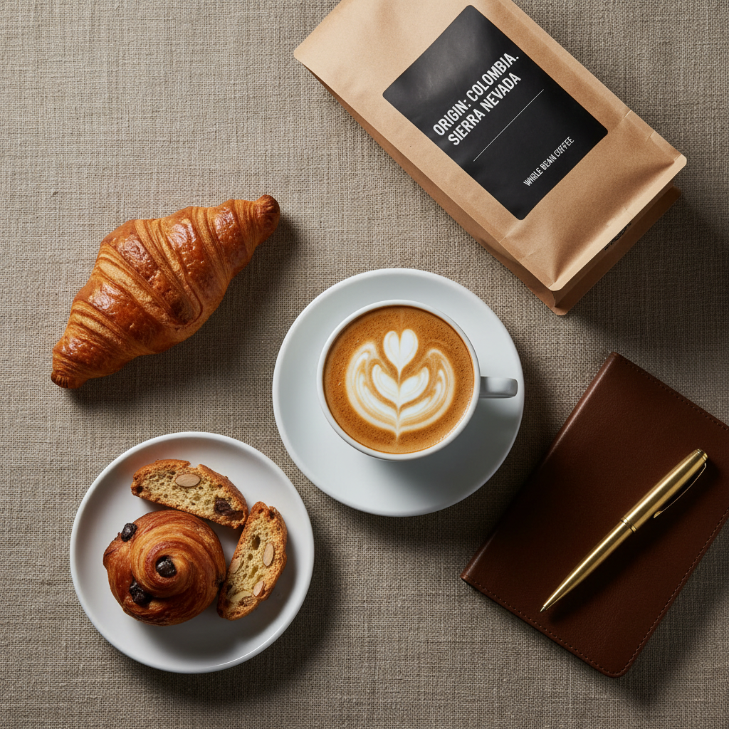 coffee and pastries