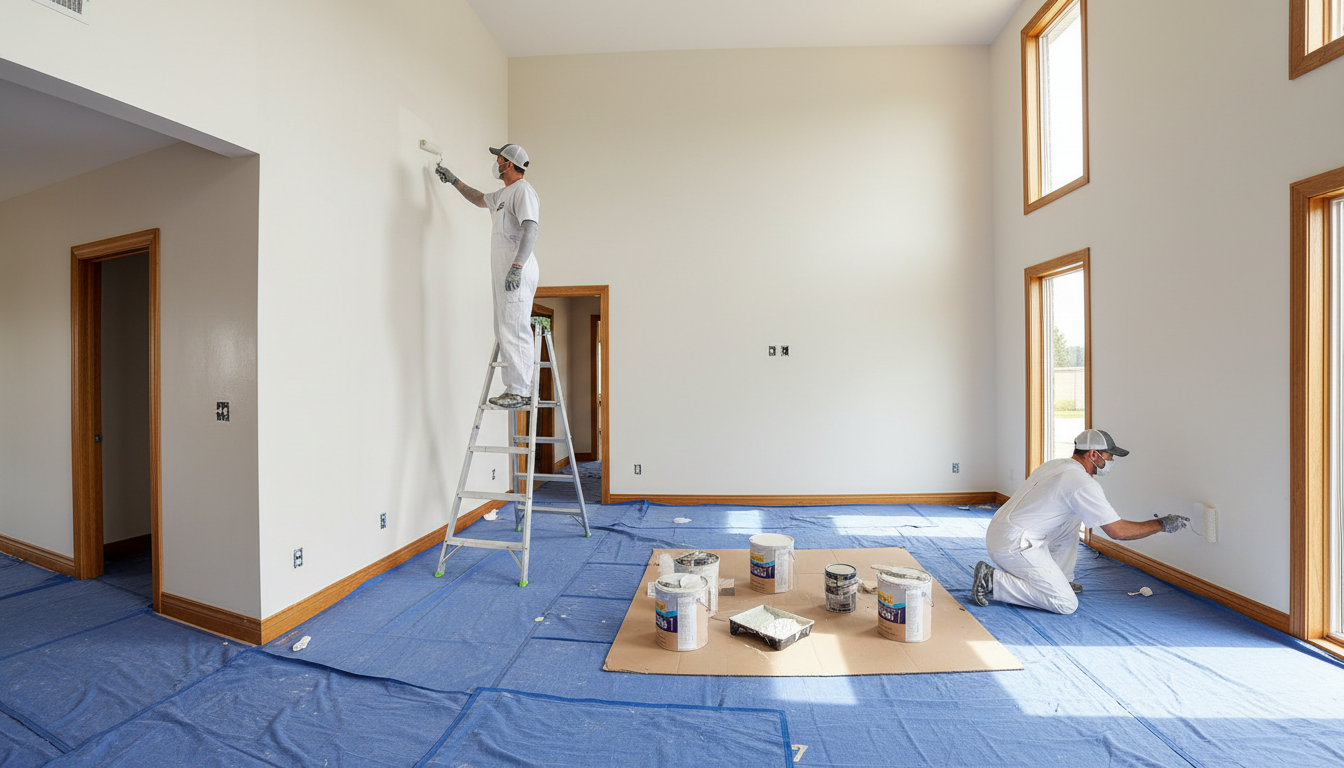 painting team