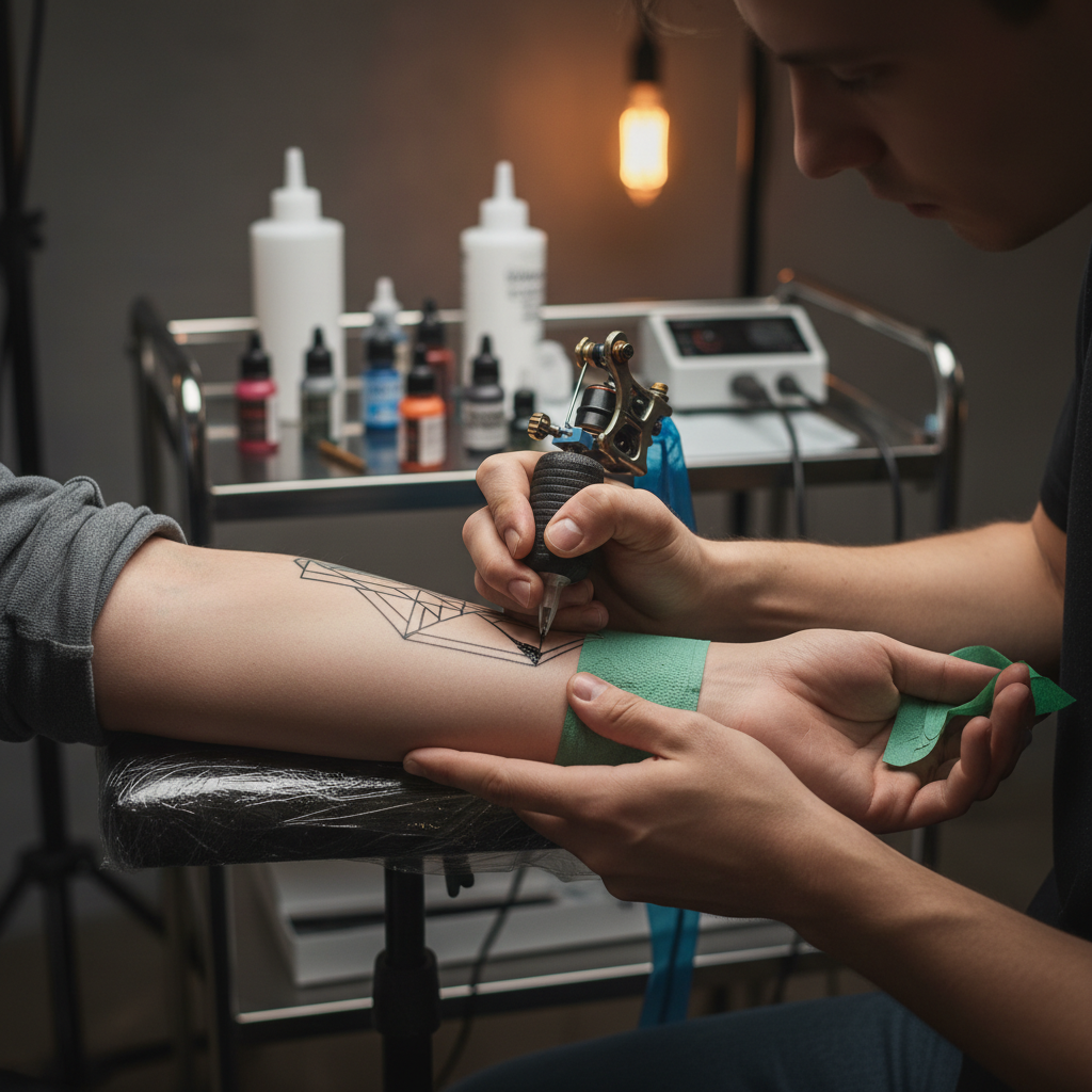 tattoo application