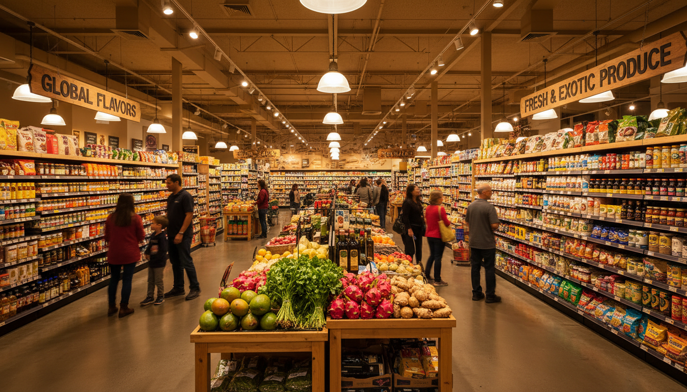 paris grocery store
