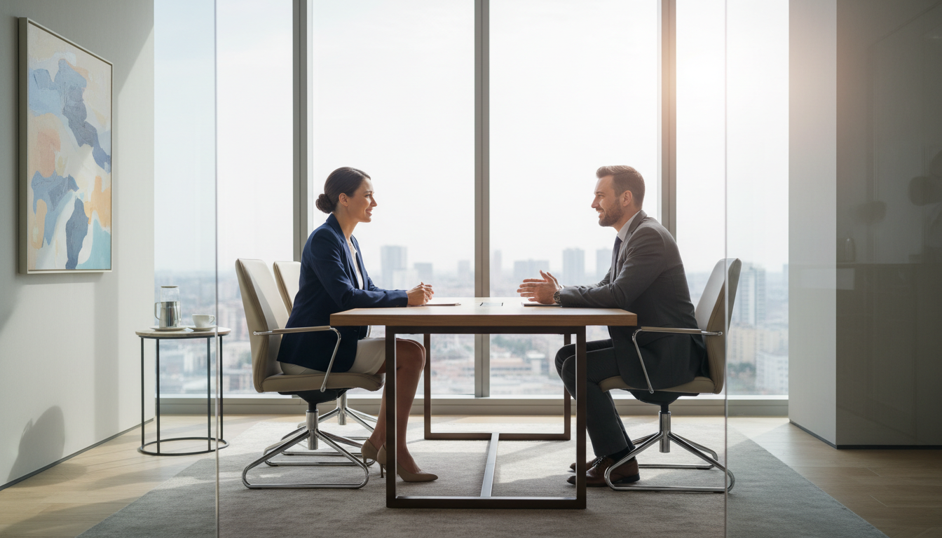 job interview recruiter