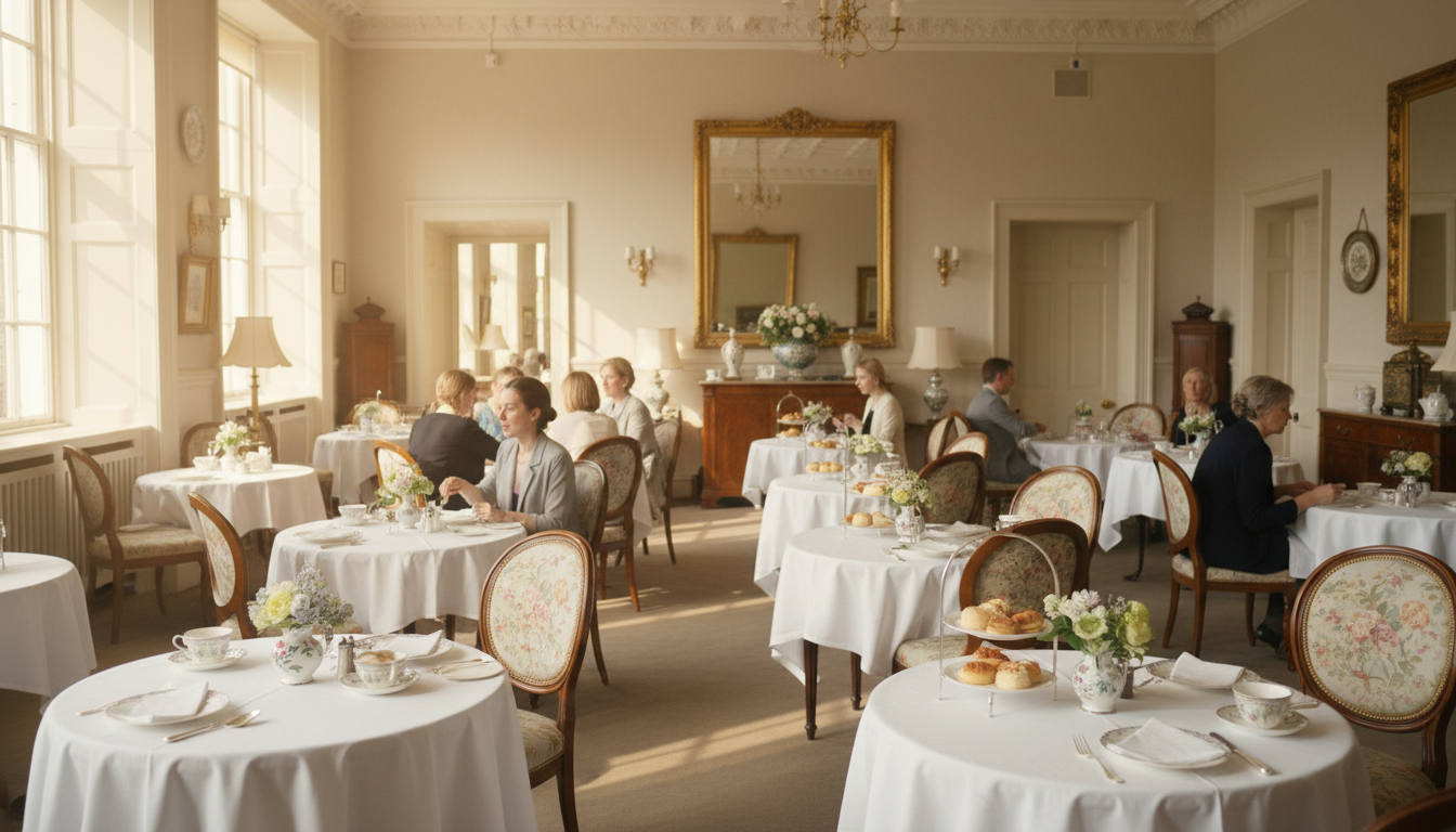 afternoon tea booking