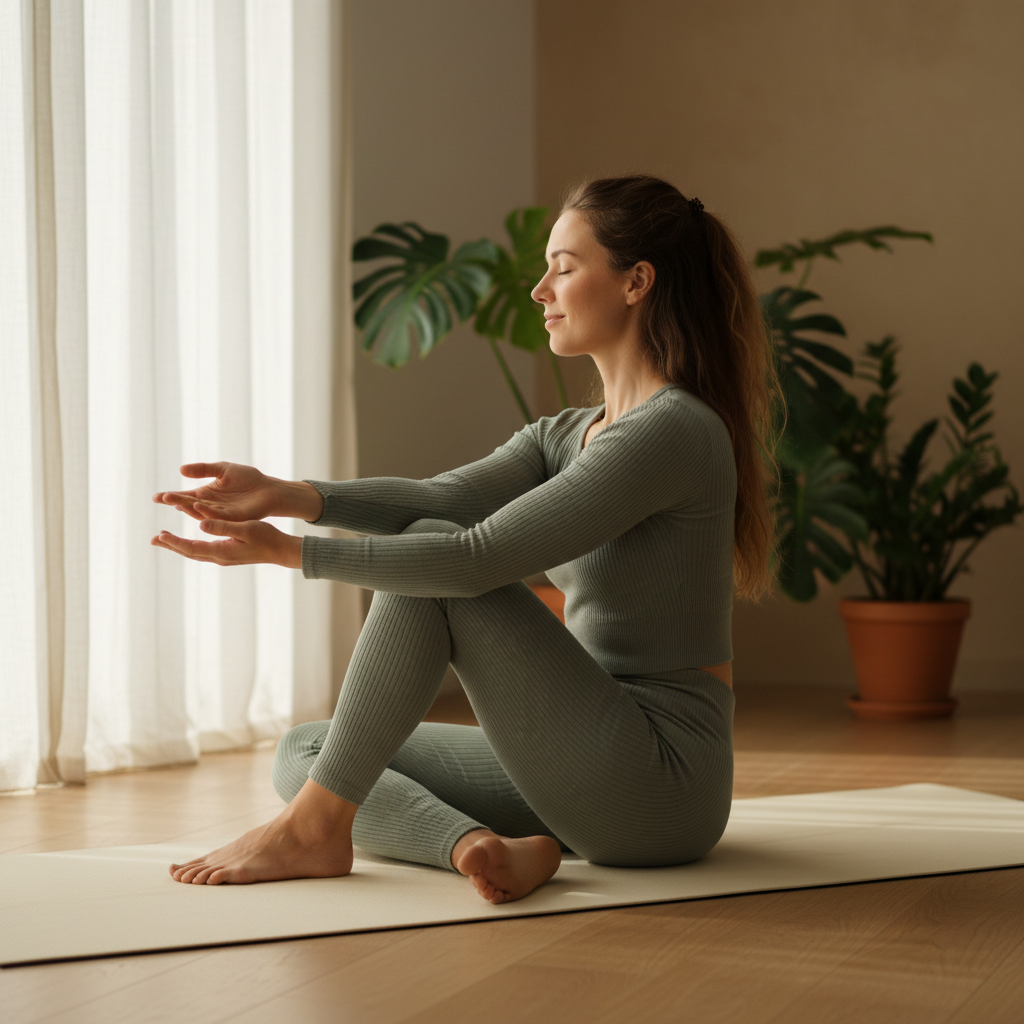 winter yoga