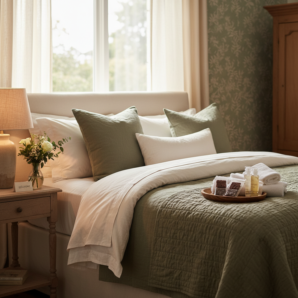 cozy bed