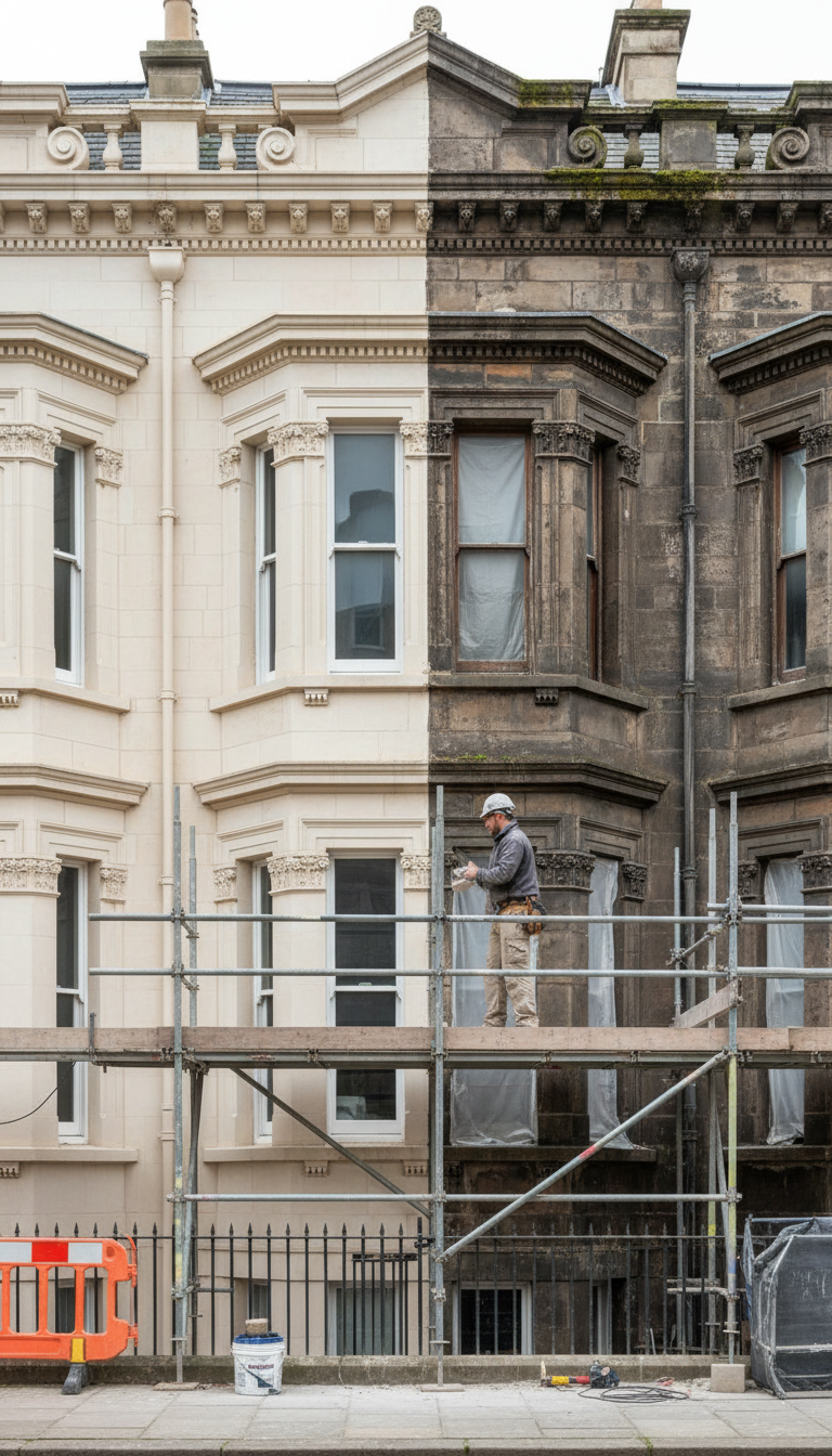 building facade restoration