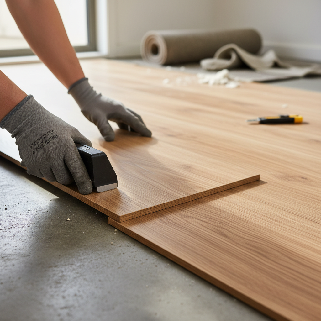 installing laminate flooring