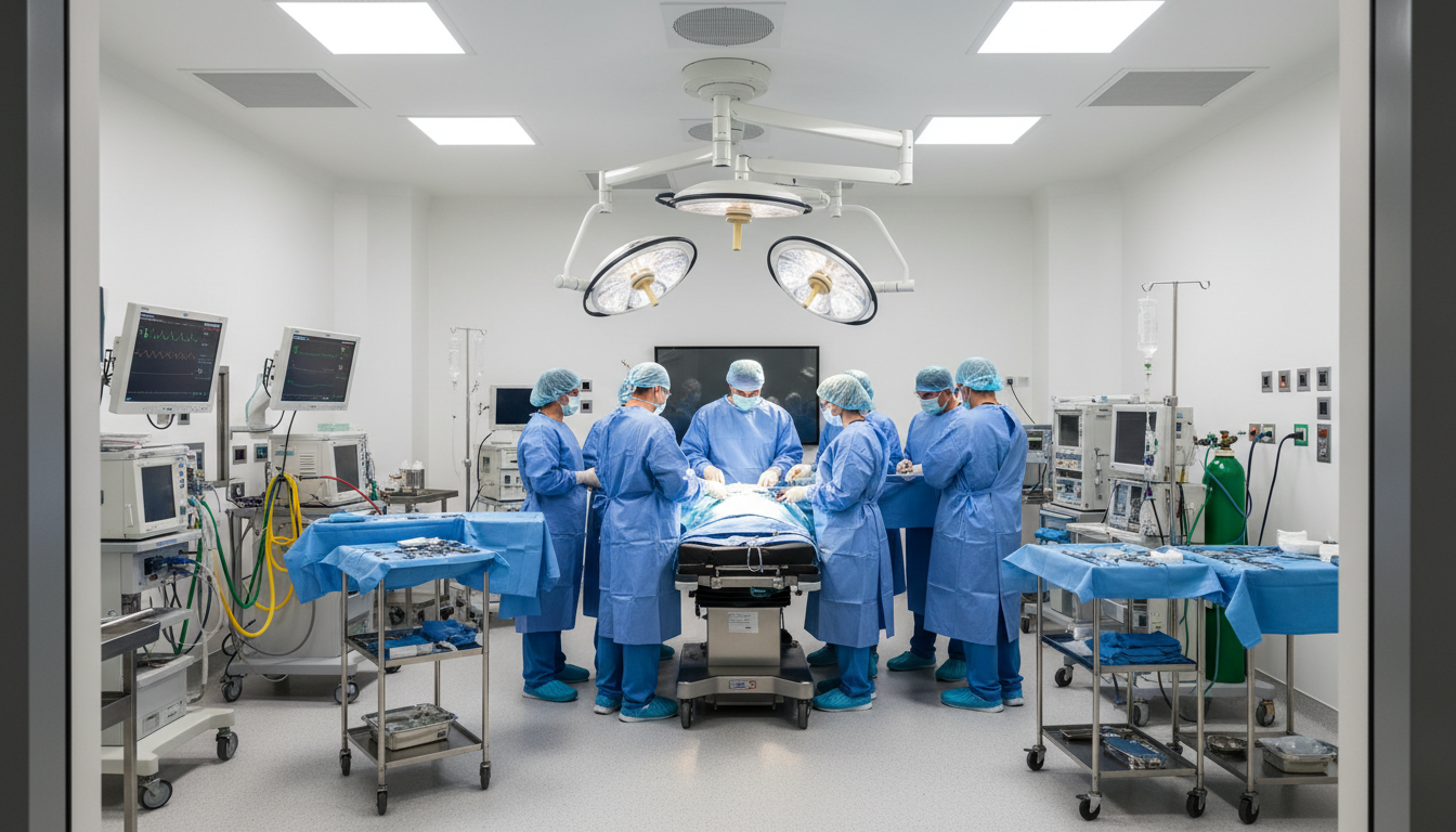 operating room preparation
