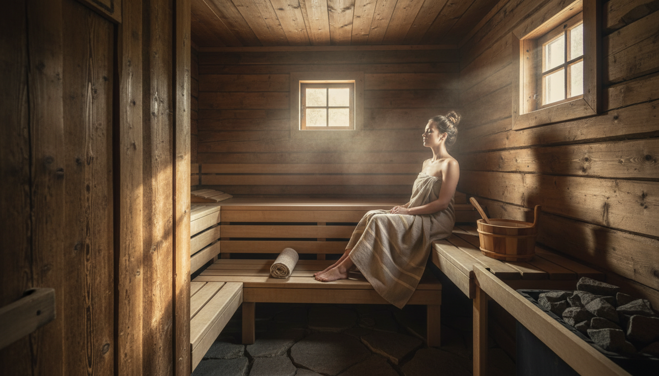 fjord sauna nature