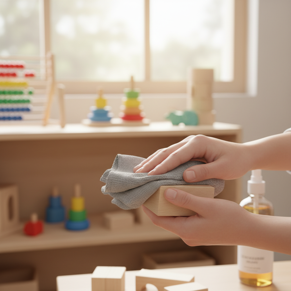 cleaning baby toys