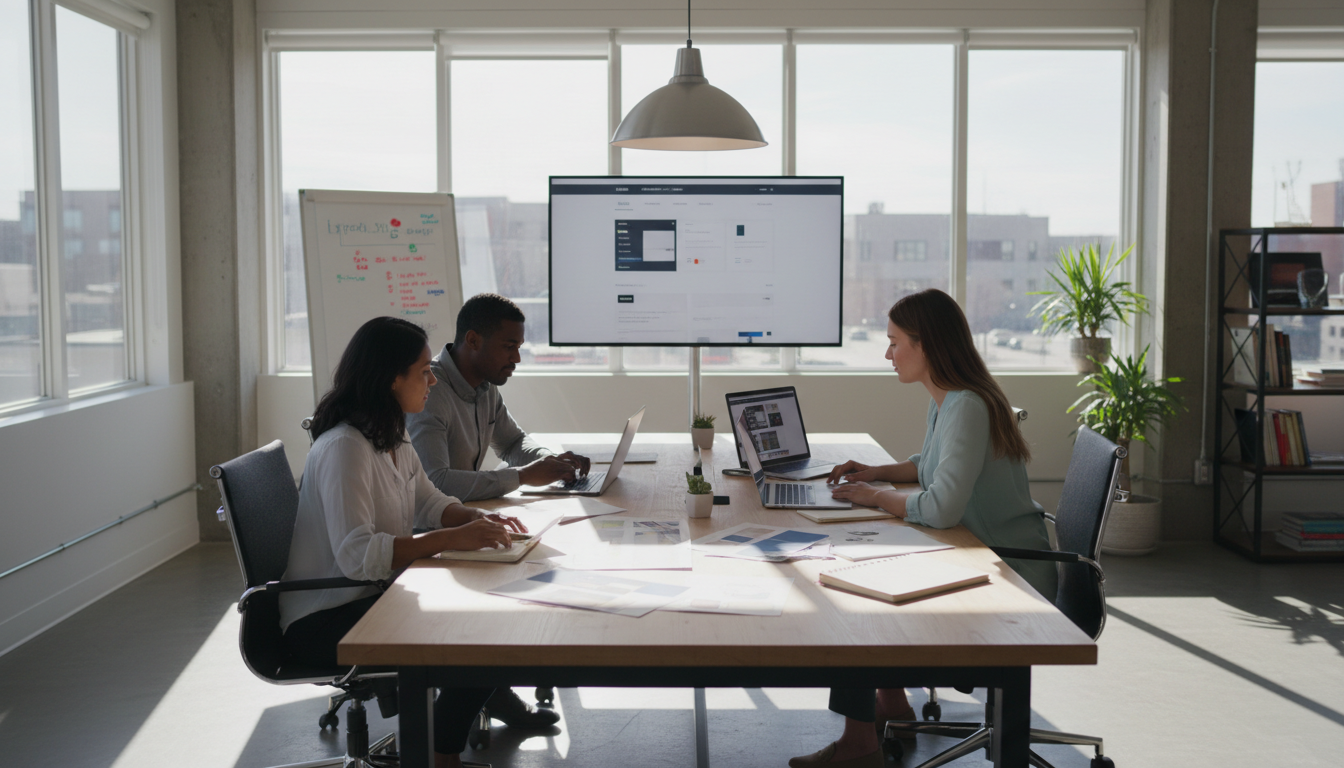 web design meeting