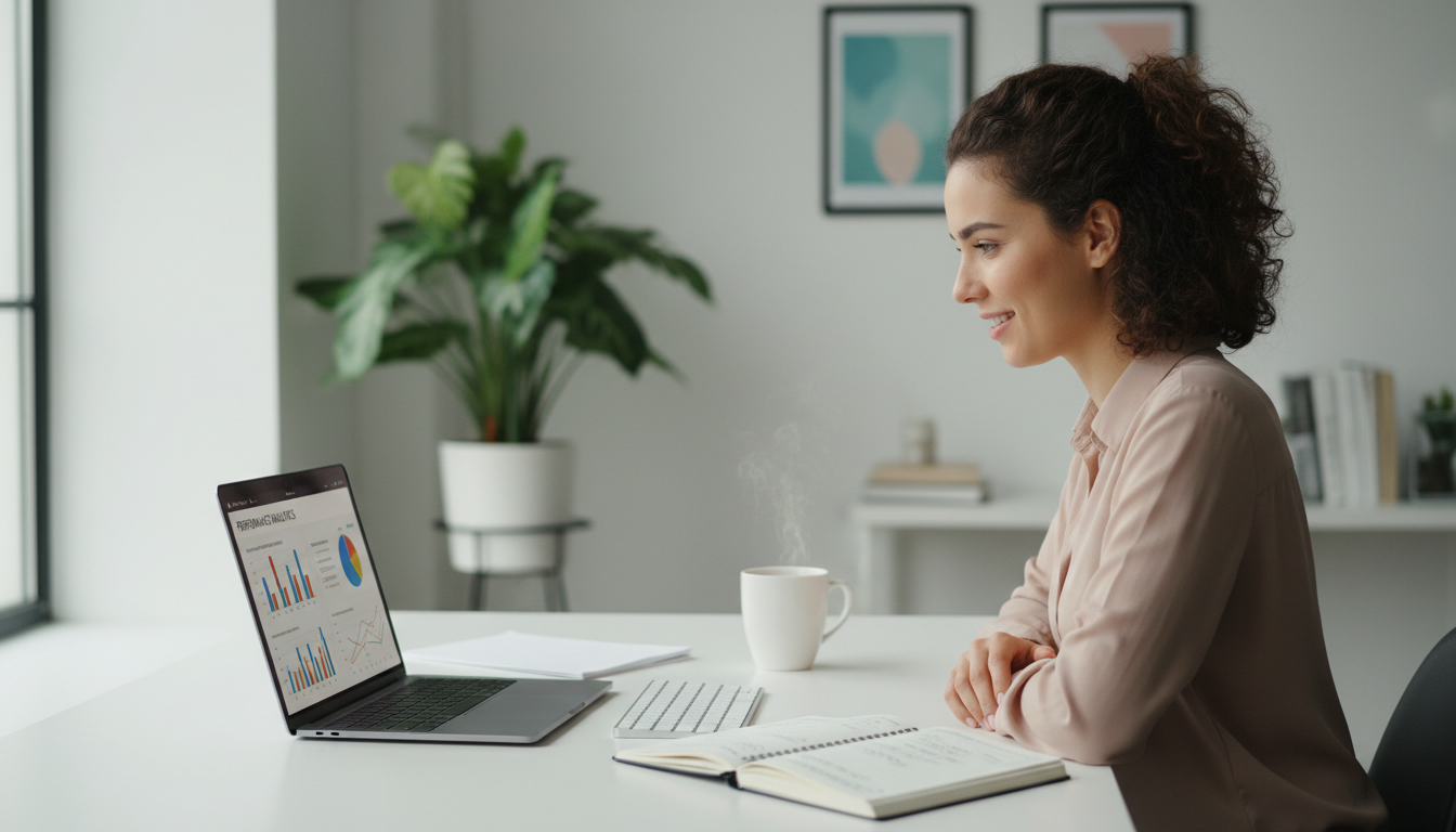 Part-time income can serve as a powerful buffer against market volatility during early retirement years. A happy senior professional working from home to supplement their retirement income strategy.