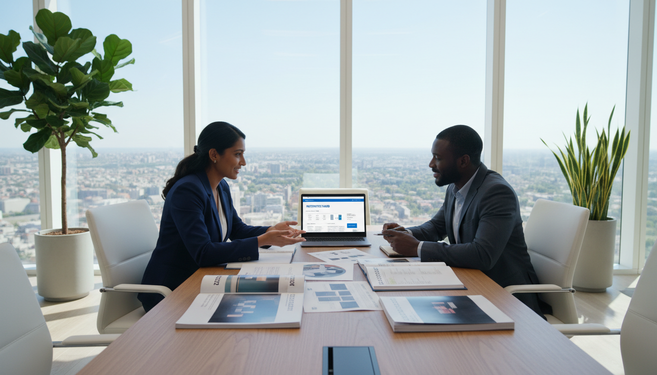 business discussion