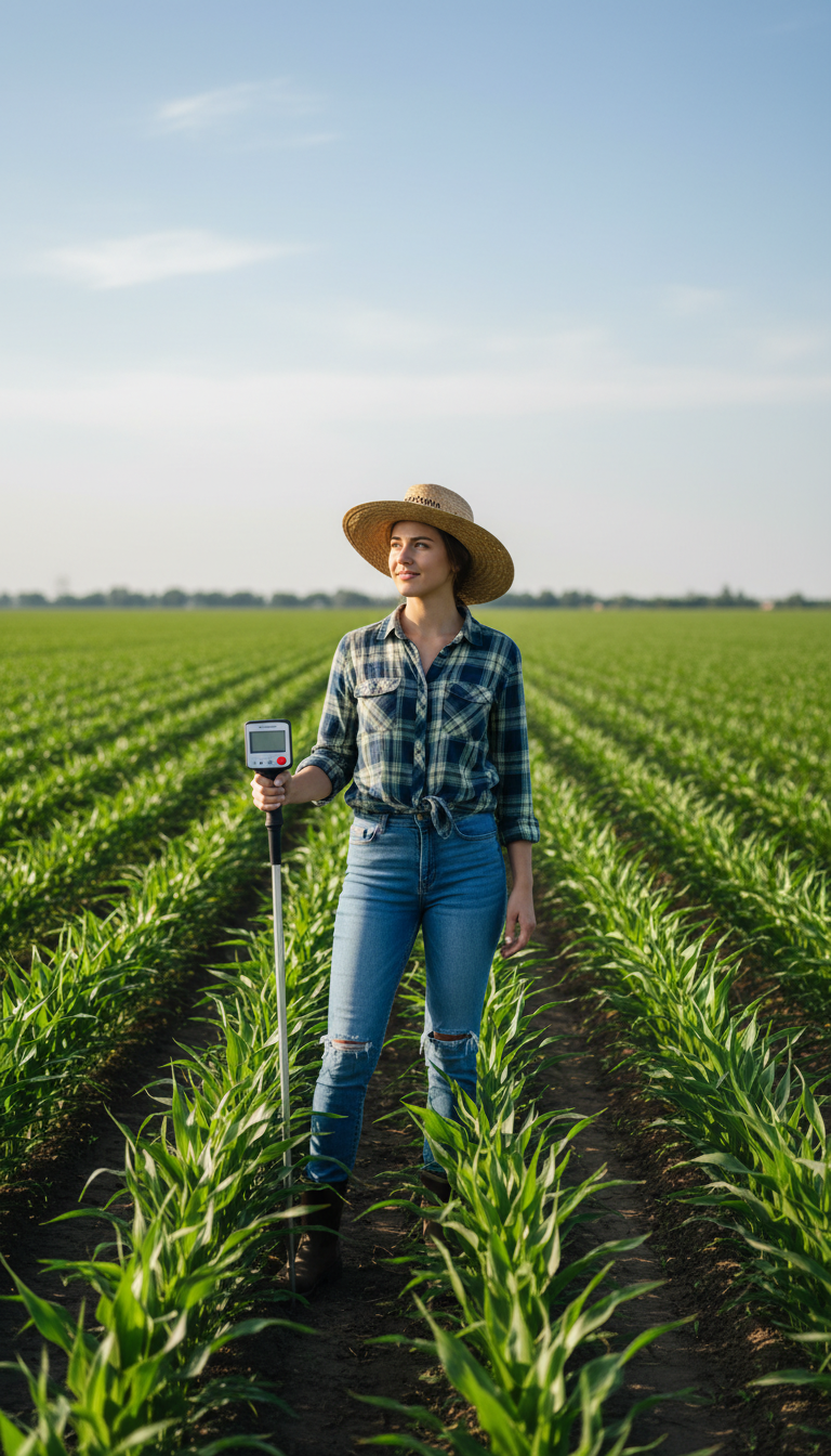 farmer in field