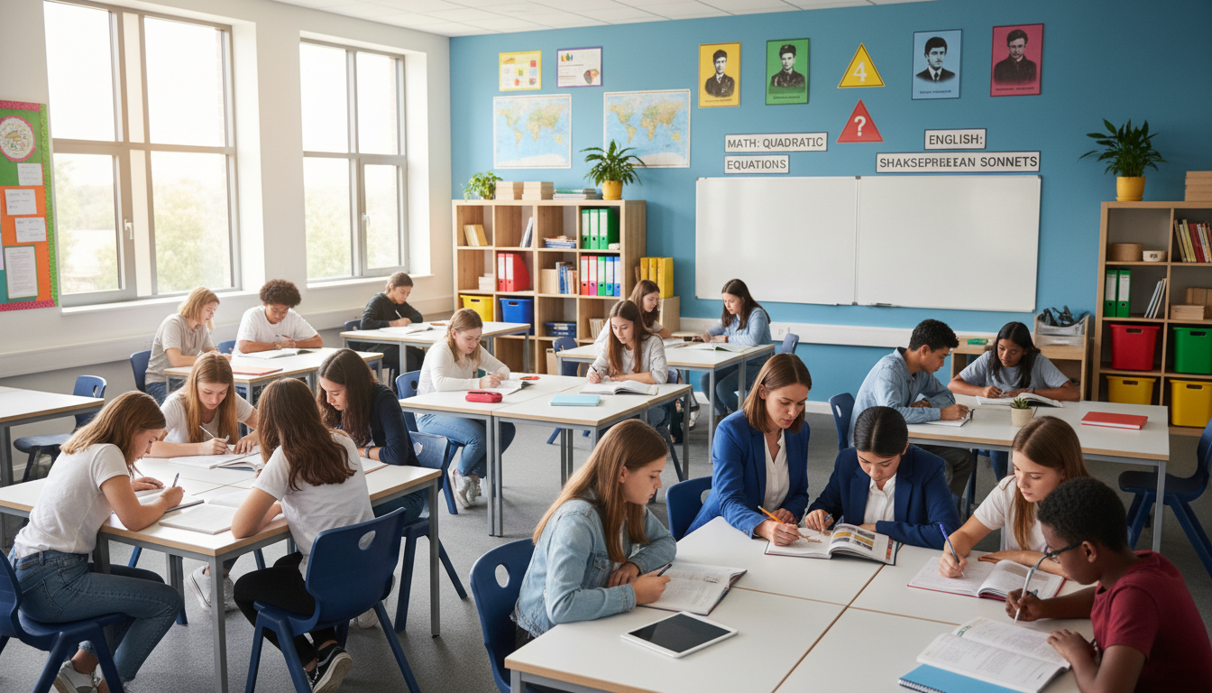 private school classroom