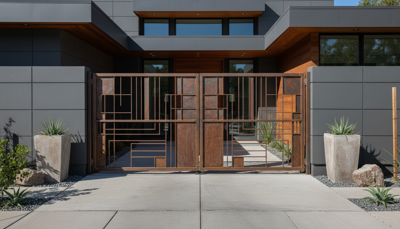 aluminium gate design