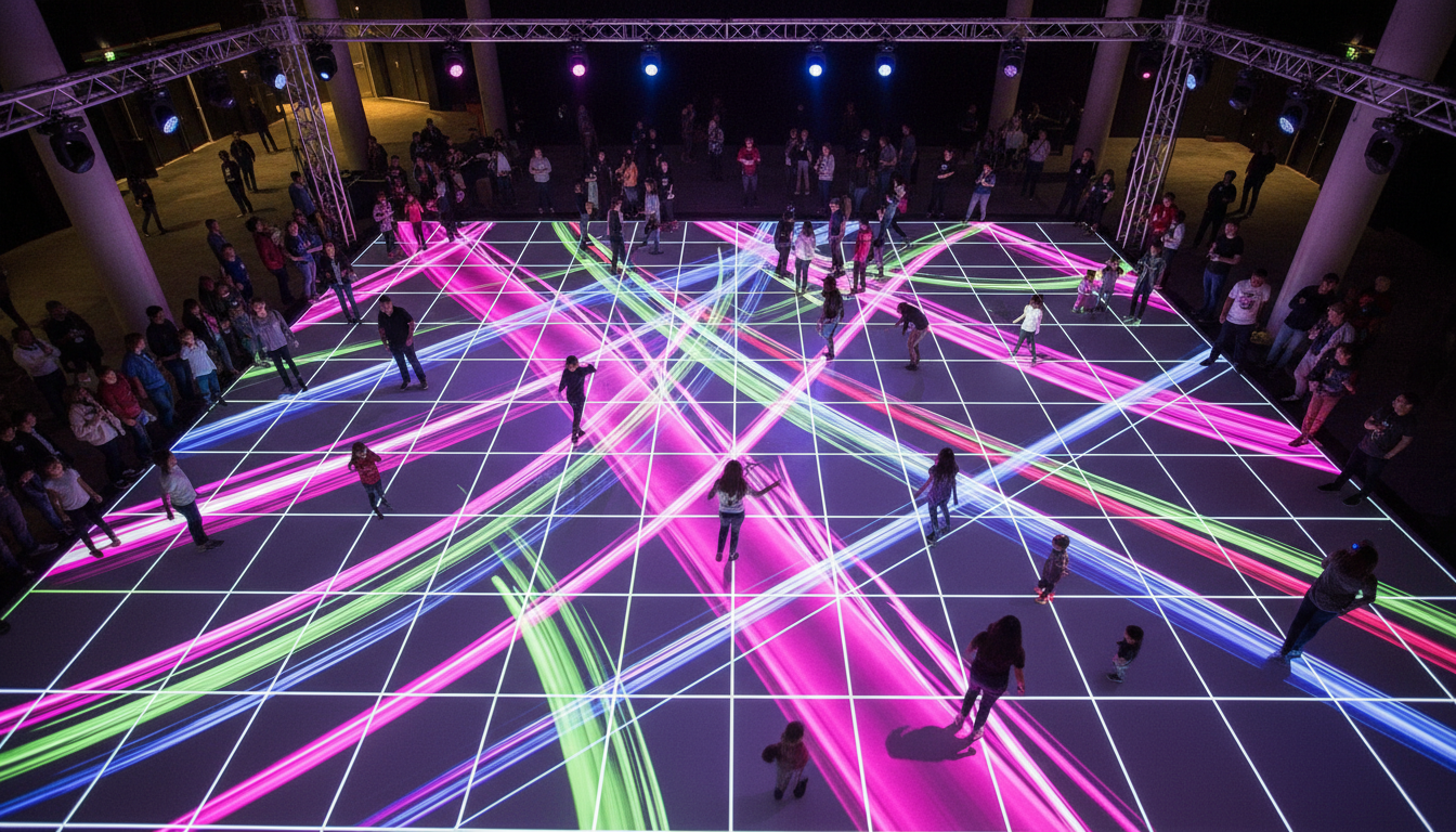 interactive dance floor