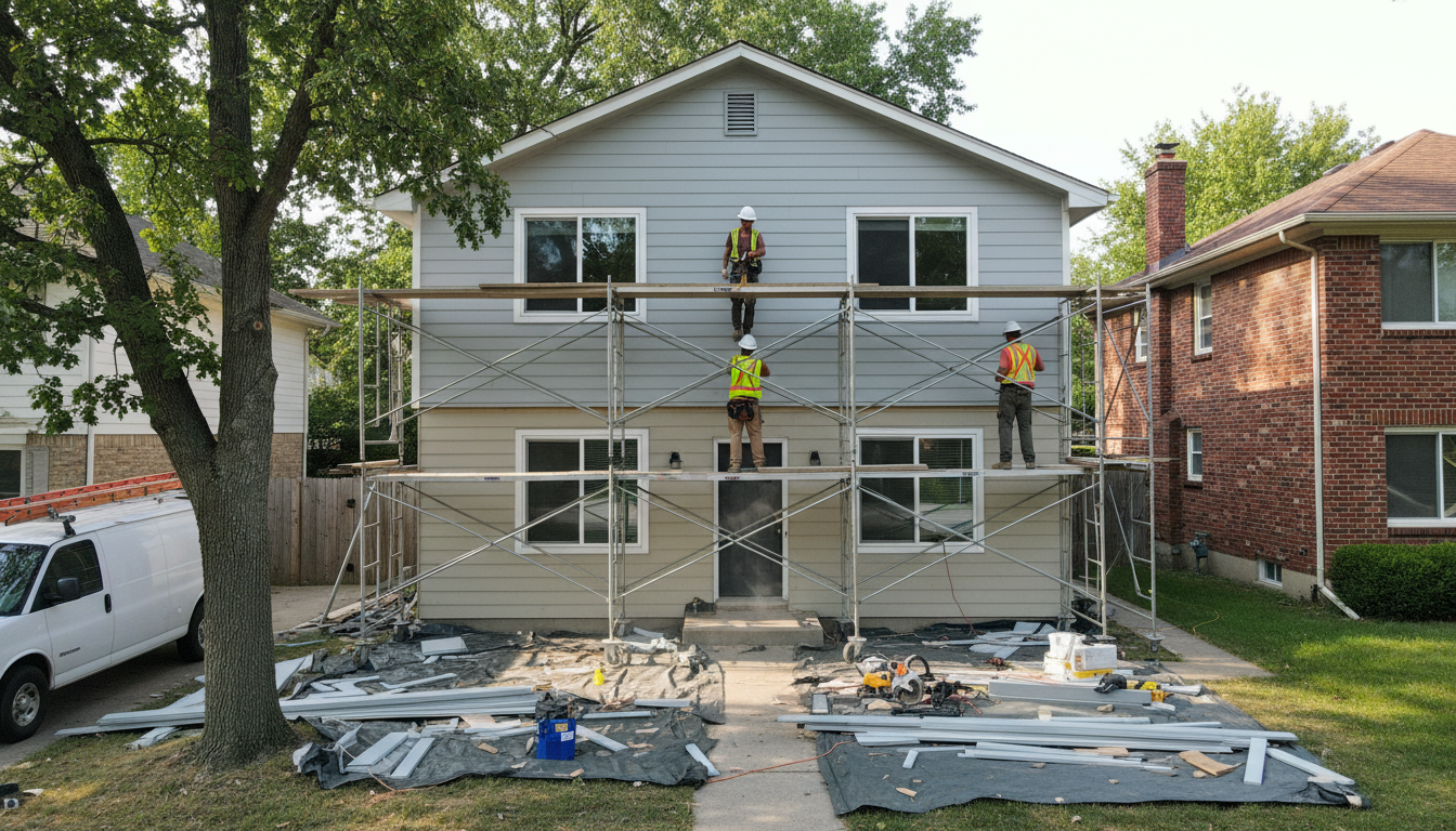 siding house