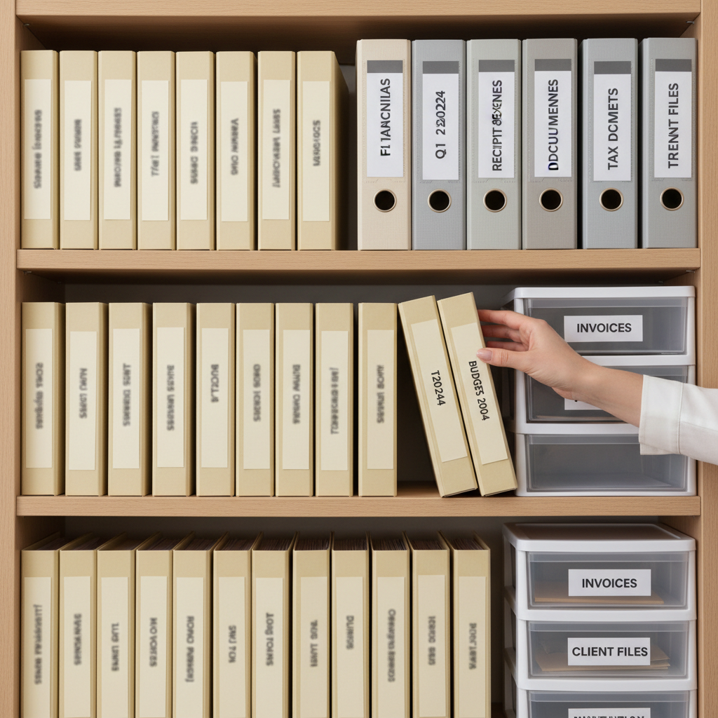 financial records organization