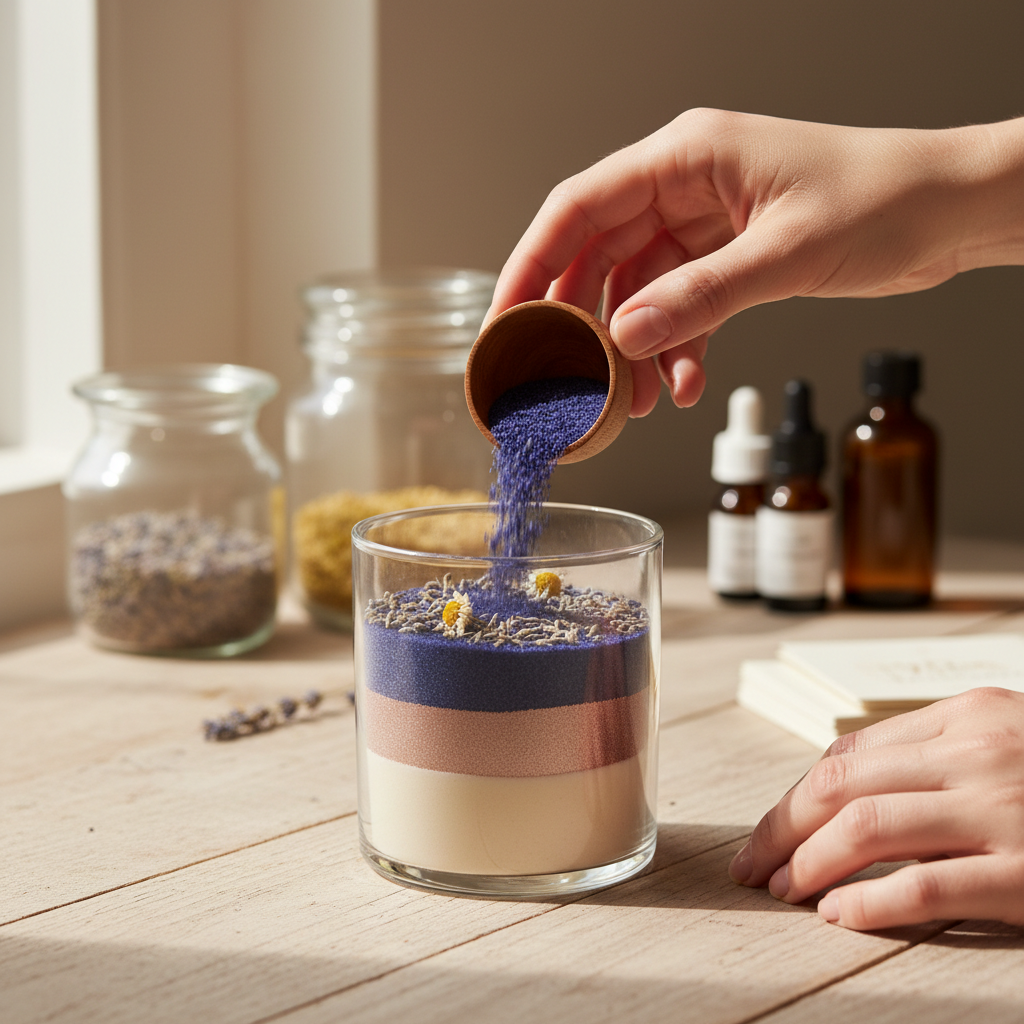 making candles