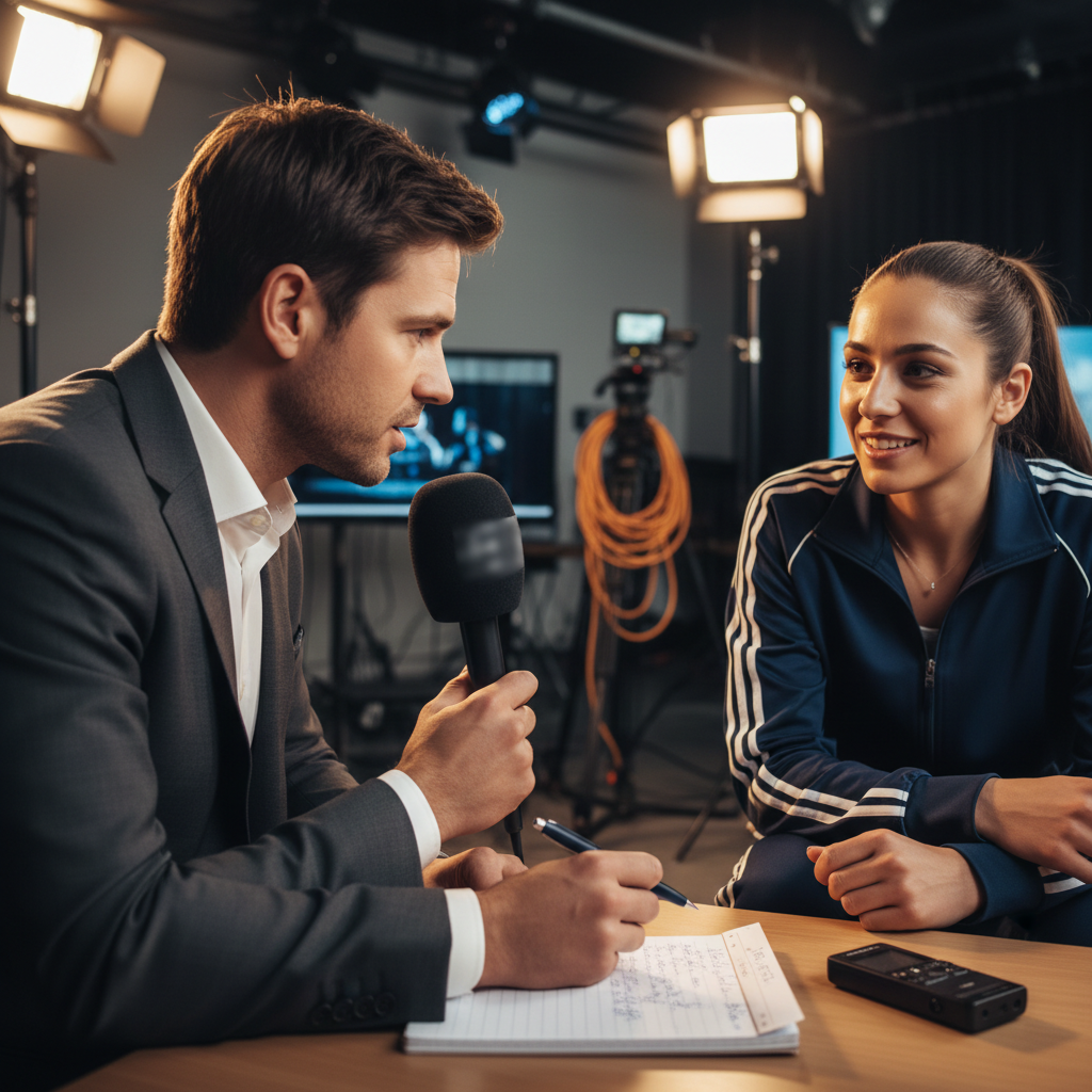 athlete interview