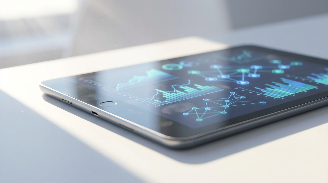 Data-driven digital touchpoints ensure that your brand is meeting customers exactly where they are. A computer screen showing a digital advertising dashboard with graphs and data visualizations.