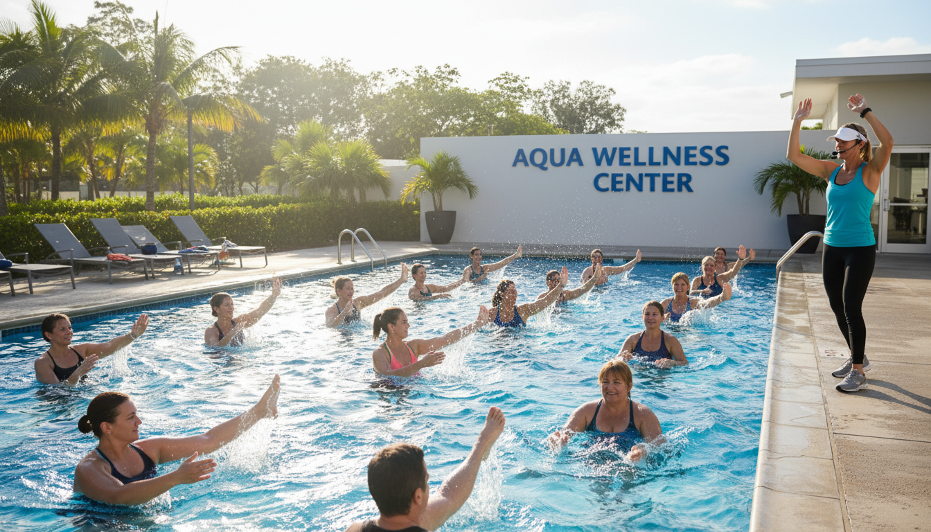 aqua aerobics