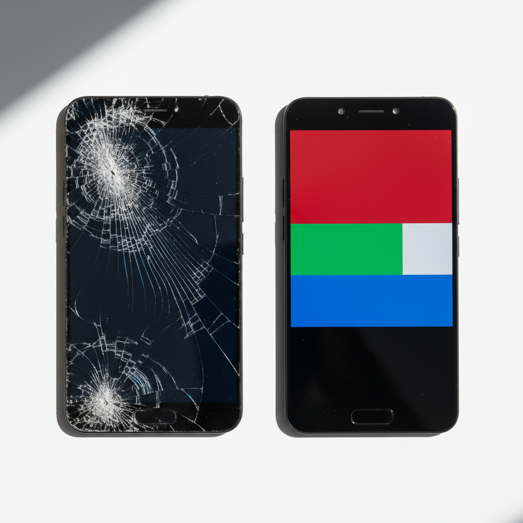 iphone broken screen