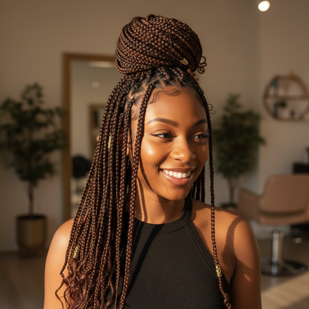 knotless braids