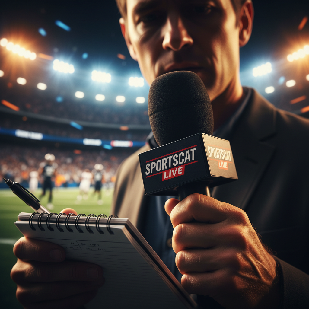 woman sports journalist