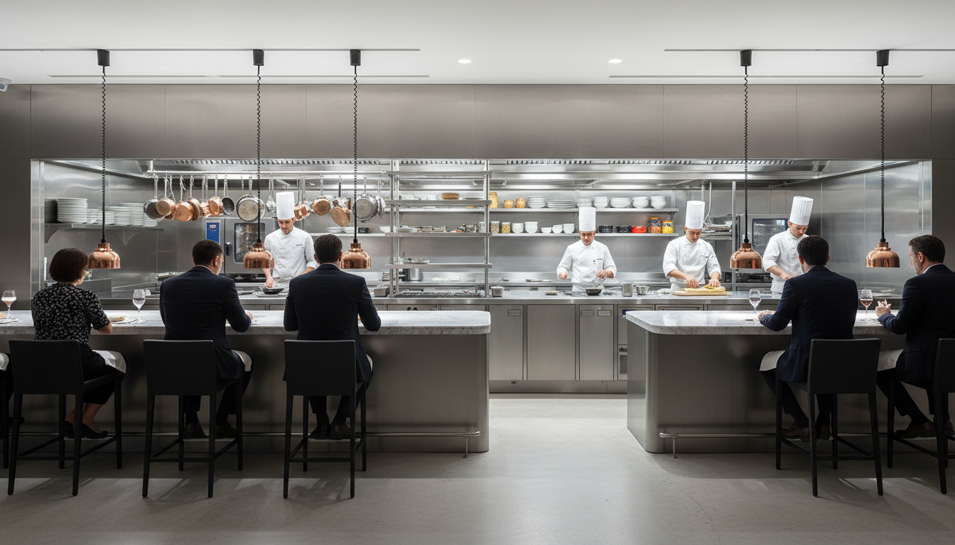 open kitchen