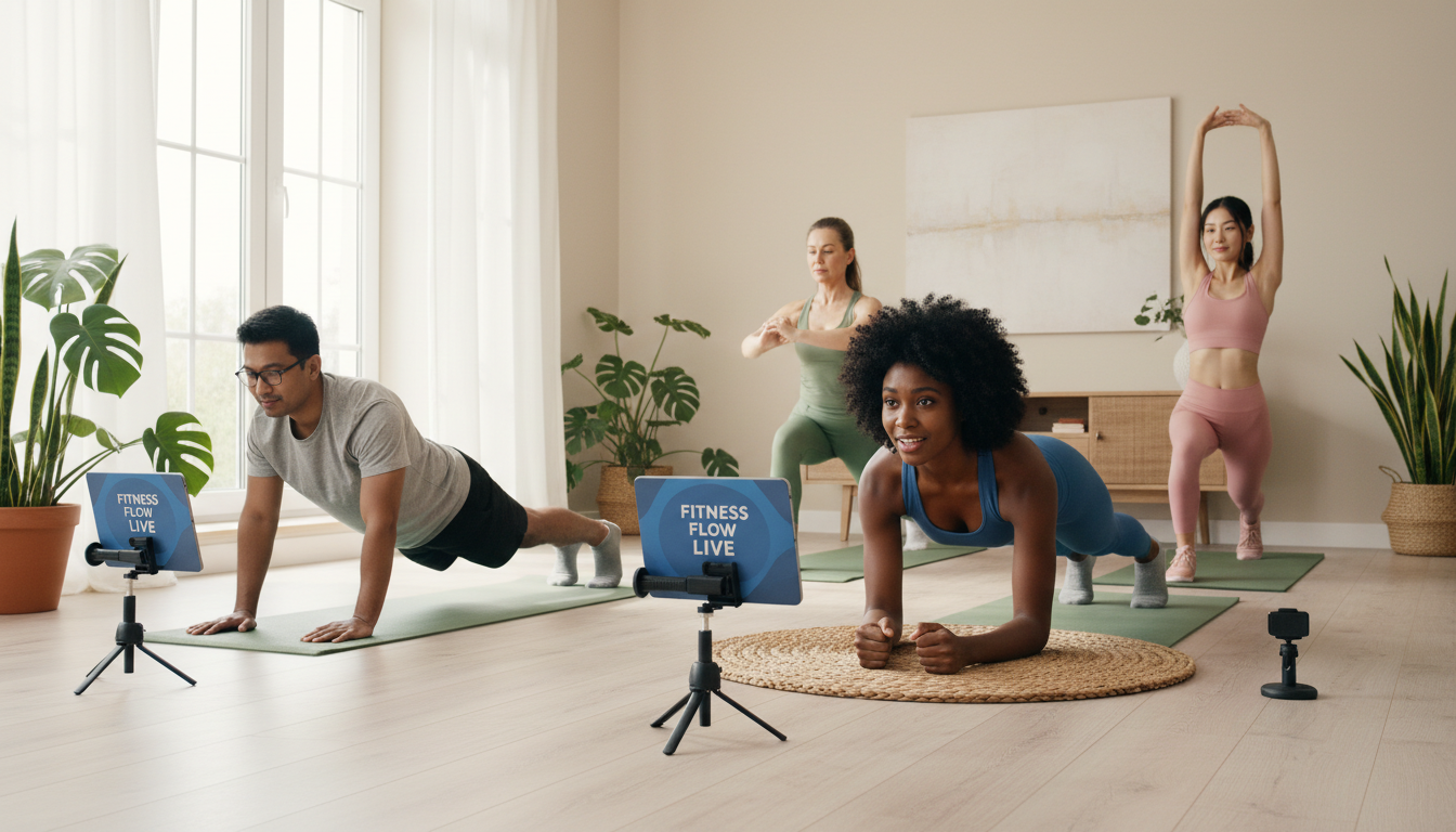 social media fitness