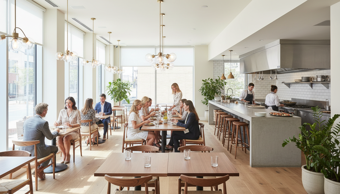 restaurant meeting
