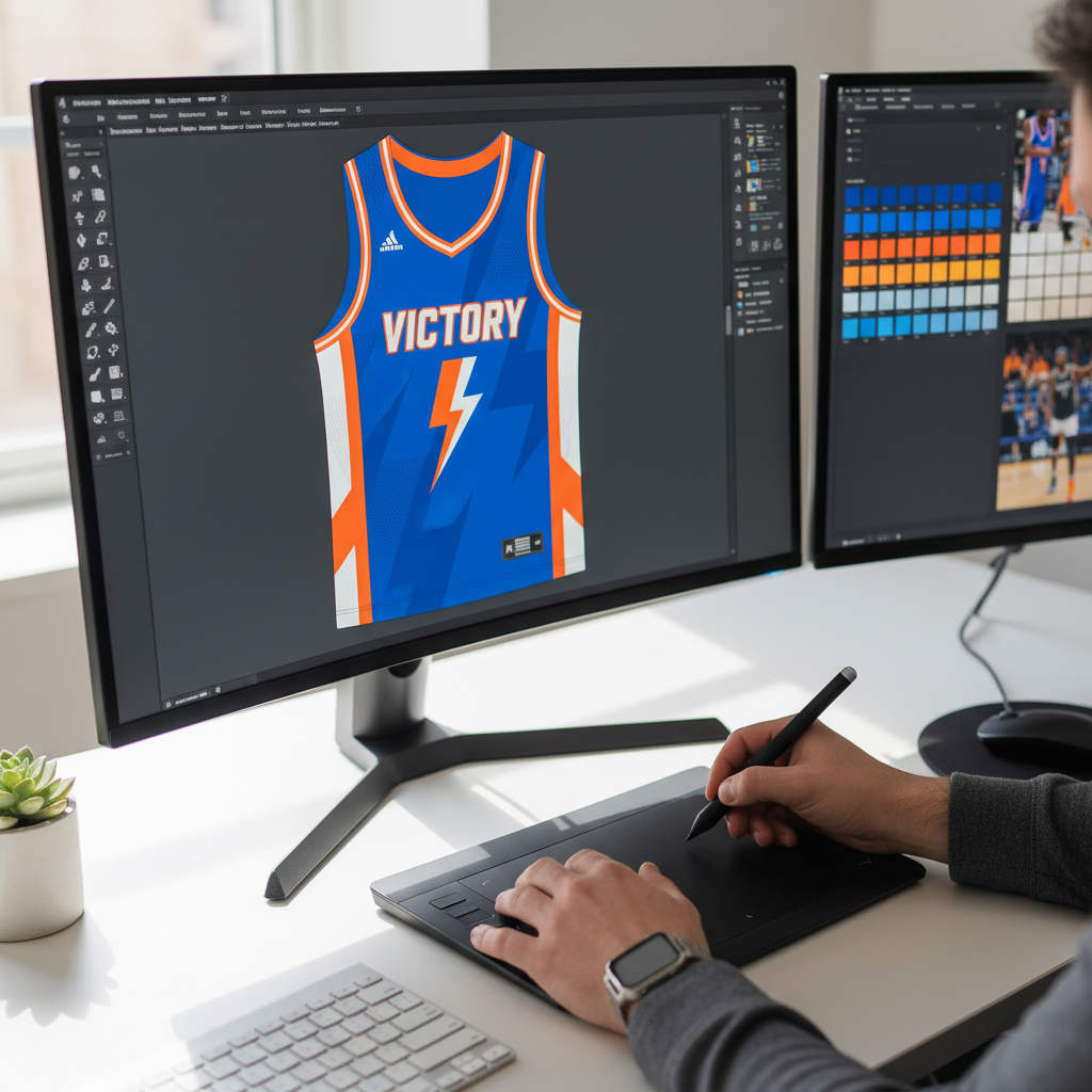 designer using software