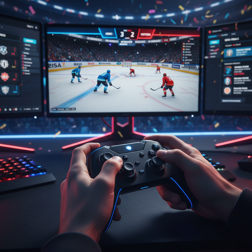 hockey game