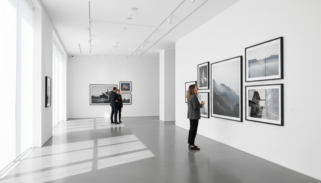 modern art exhibition