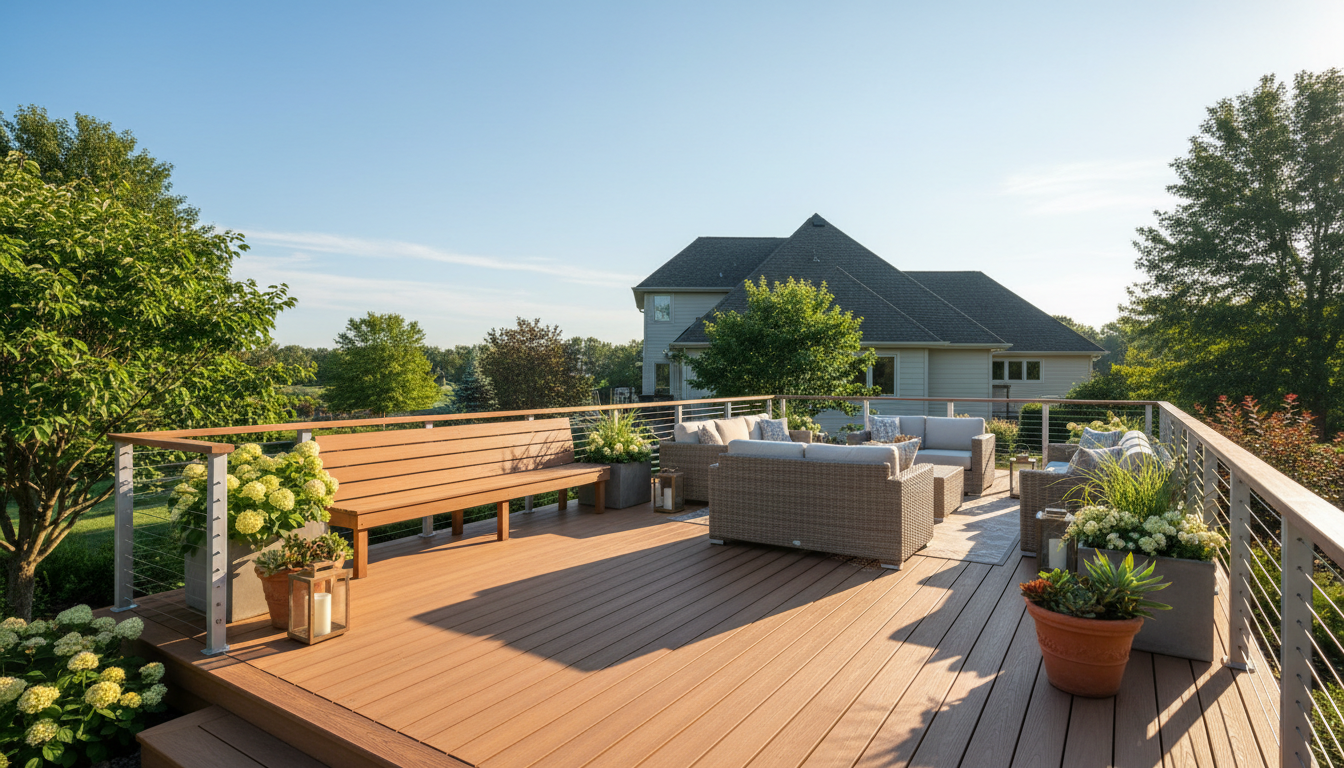 backyard deck