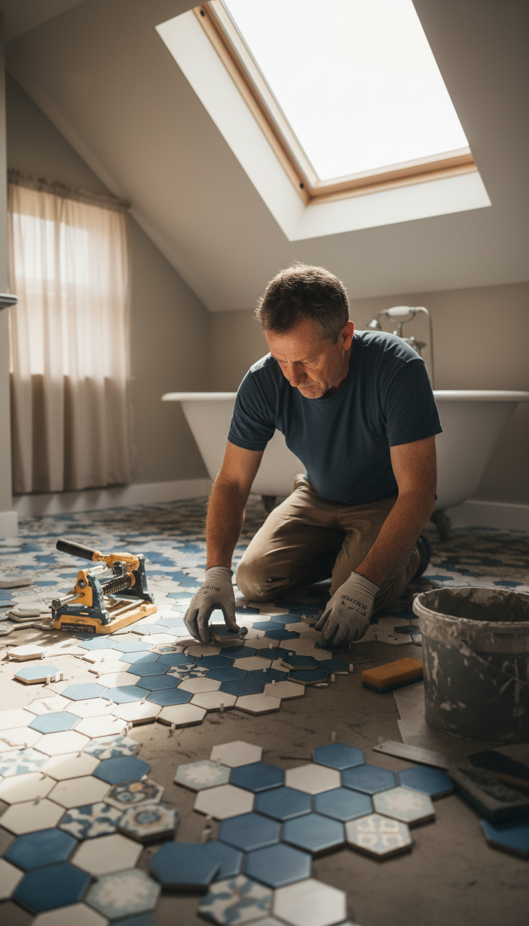 tile installation tutorial