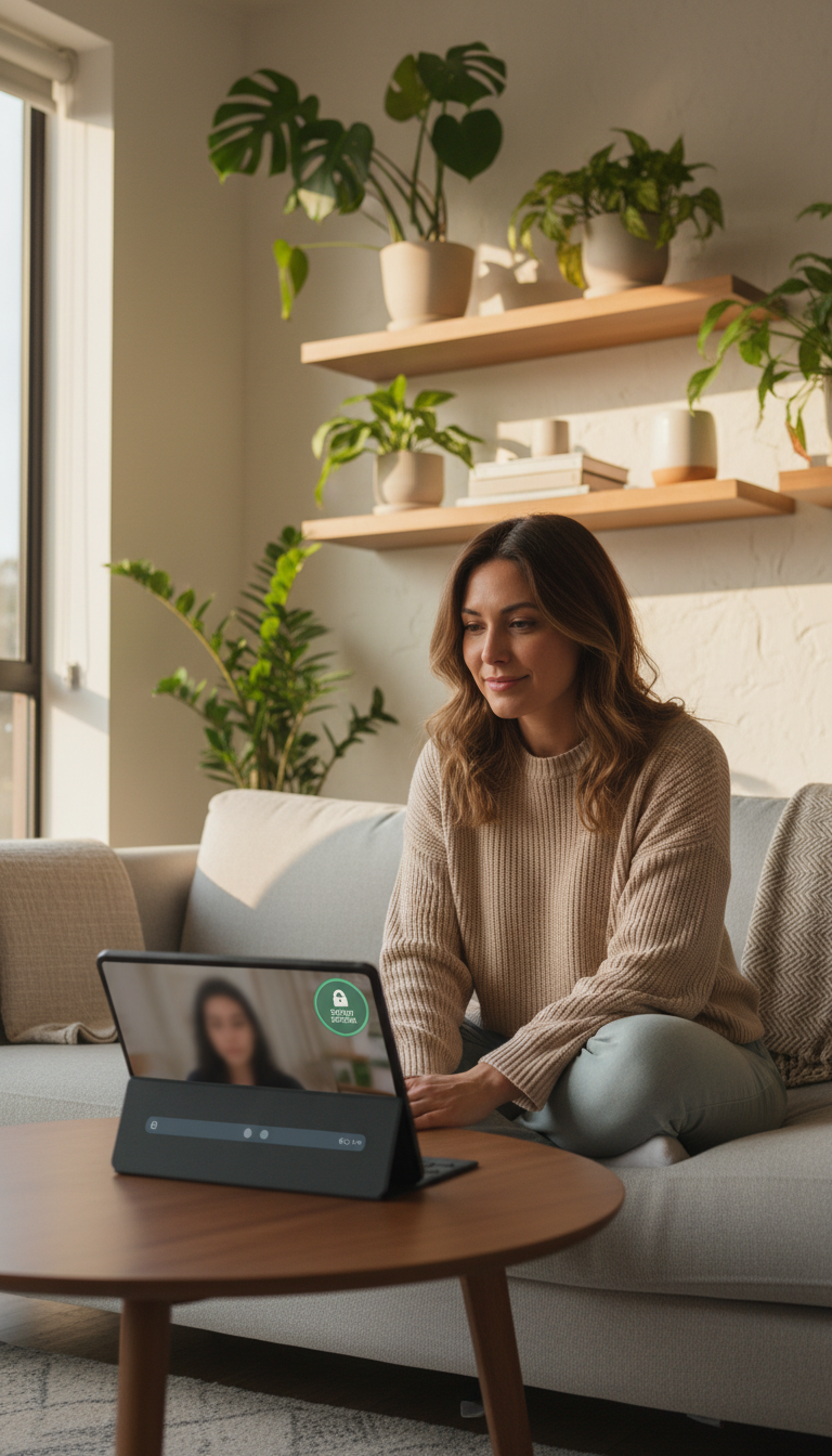 telepsychiatry session
