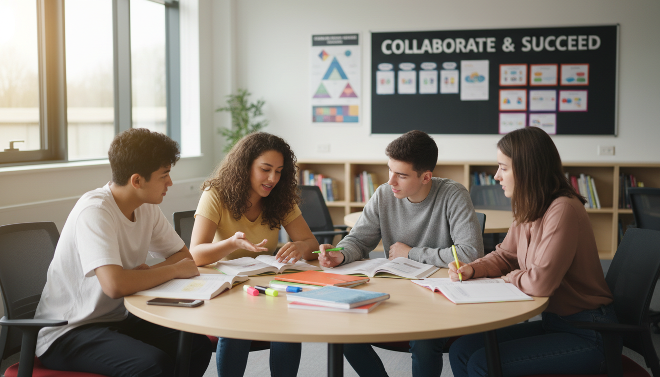 students discussion