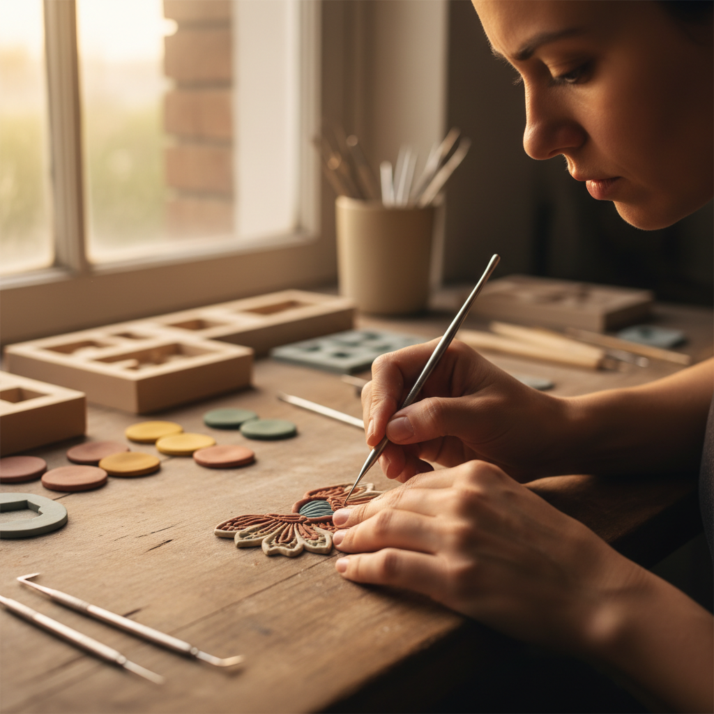artisan crafting jewelry