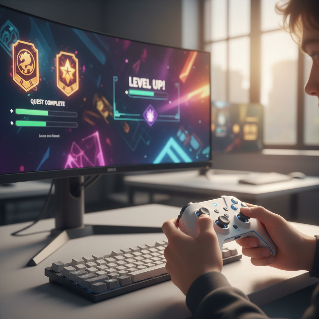 students gaming