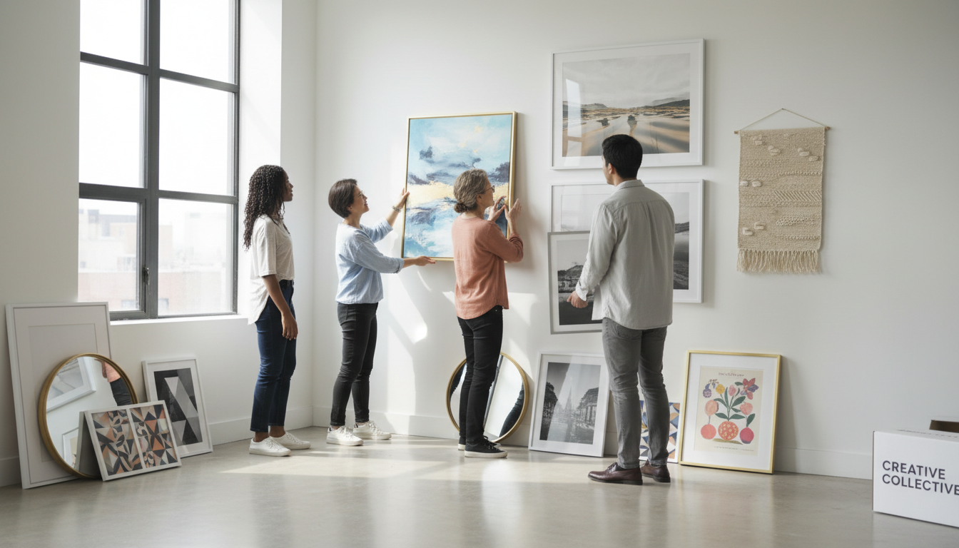 home art installation