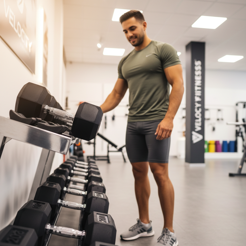 fitness equipment store