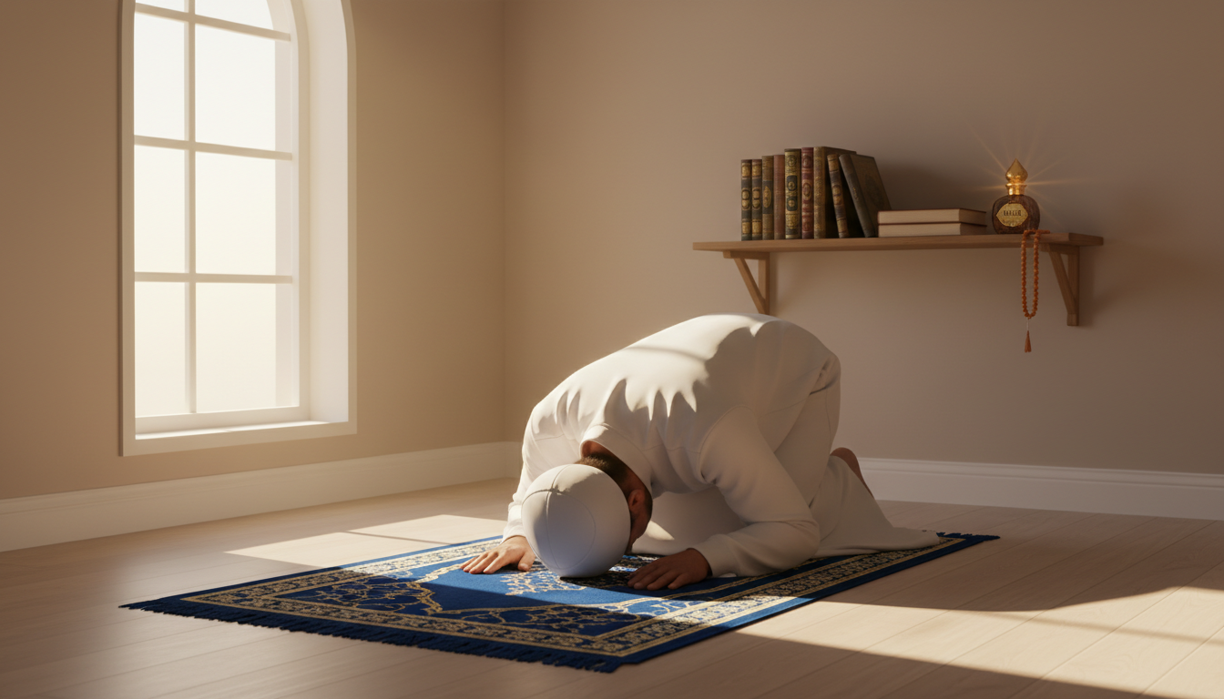 prayer in mosque