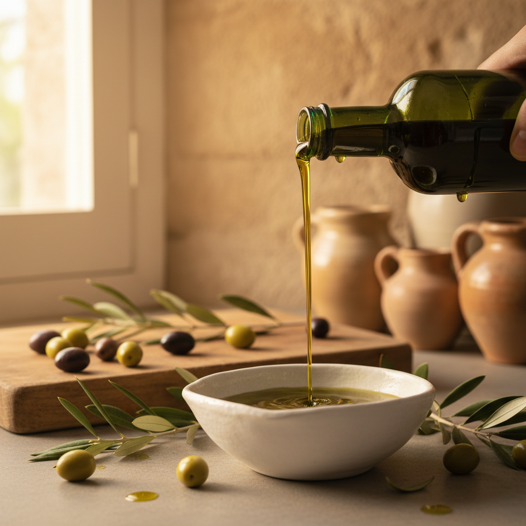 olive oil tasting