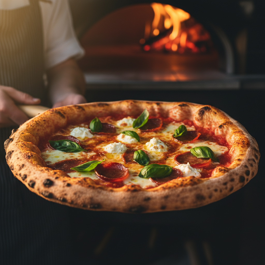 wood-fired pizza